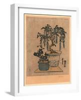 Fuji No Hachiue-Keisai Eisen-Framed Giclee Print