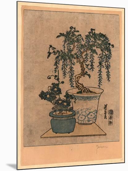 Fuji No Hachiue-Keisai Eisen-Mounted Giclee Print
