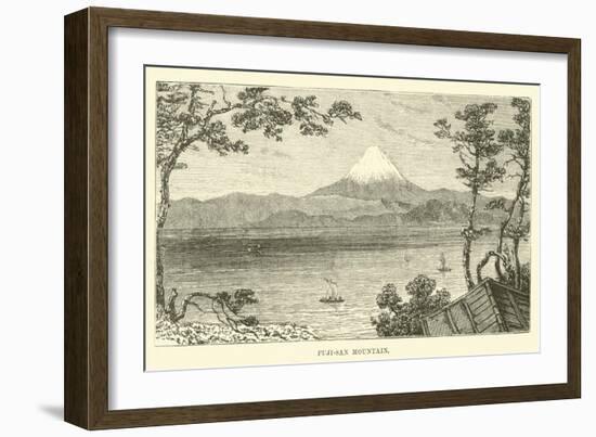 Fuji-San Mountain-null-Framed Giclee Print