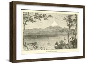 Fuji-San Mountain-null-Framed Giclee Print
