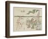 Fujieda, 1799-1802-Katsushika Hokusai-Framed Giclee Print