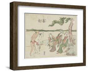 Fujieda, 1799-1802-Katsushika Hokusai-Framed Giclee Print