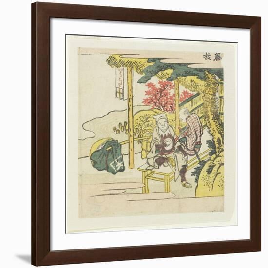 Fujieda, C. 1804-Katsushika Hokusai-Framed Giclee Print