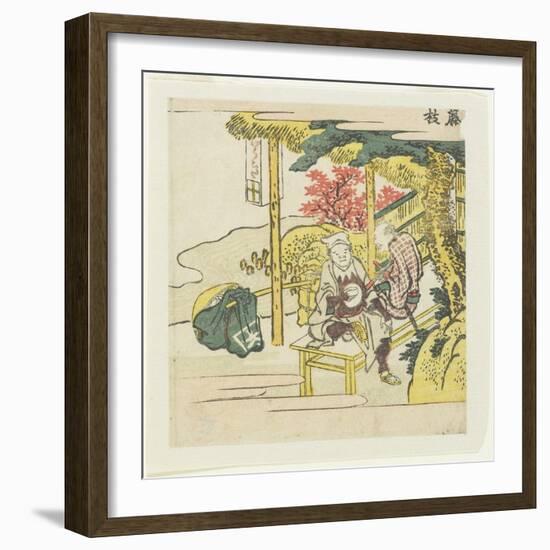 Fujieda, C. 1804-Katsushika Hokusai-Framed Giclee Print
