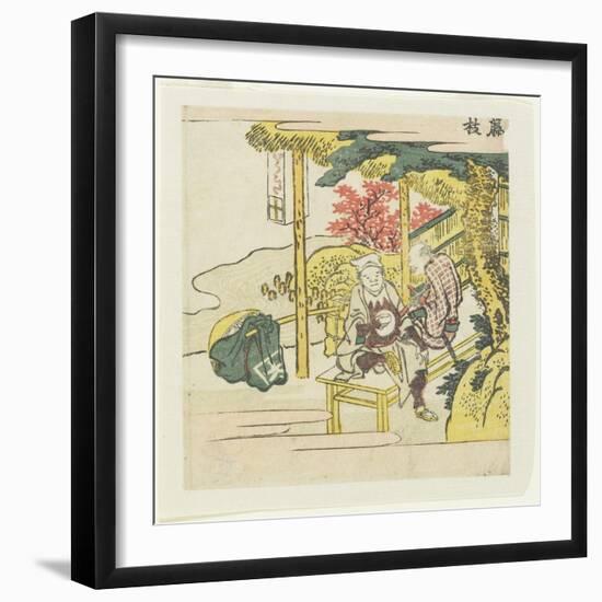 Fujieda, C. 1804-Katsushika Hokusai-Framed Giclee Print