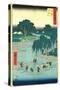 Fujieda-Utagawa Hiroshige-Stretched Canvas