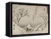 Fujikawa-Ando Hiroshige-Framed Stretched Canvas