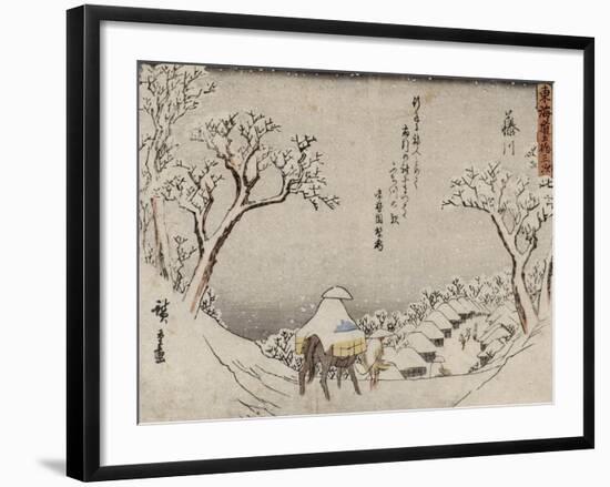 Fujikawa-Ando Hiroshige-Framed Giclee Print