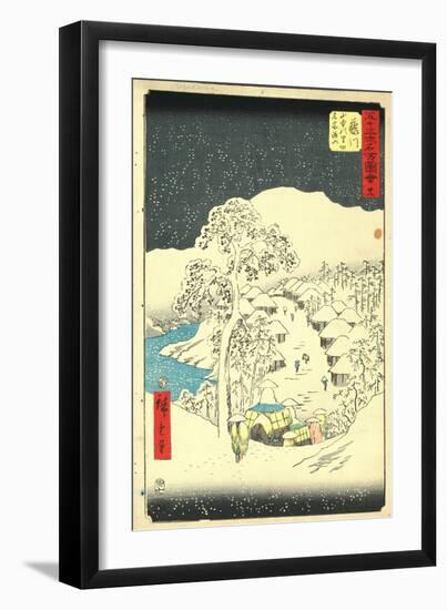 Fujikawa-Utagawa Hiroshige-Framed Giclee Print