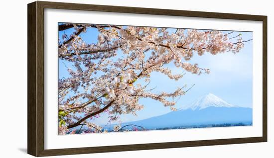 Fujisan View from Kawaguchiko Lake, Japan-Bogomyako-Framed Photographic Print