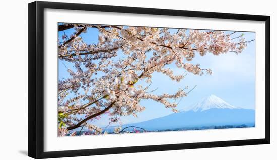 Fujisan View from Kawaguchiko Lake, Japan-Bogomyako-Framed Photographic Print
