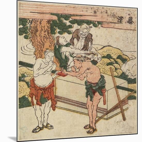 Fujisawa, C. 1804-Katsushika Hokusai-Mounted Giclee Print