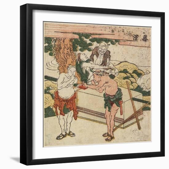 Fujisawa, C. 1804-Katsushika Hokusai-Framed Giclee Print