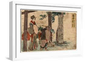 Fujisawa-Katsushika Hokusai-Framed Giclee Print