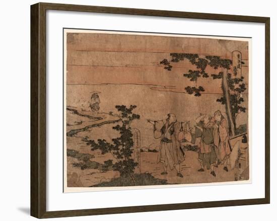 Fujisawa-Utagawa Toyohiro-Framed Giclee Print