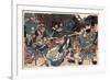 Fujiwara No Hidesato No Mukade Taiji-Kubo Shunman-Framed Giclee Print