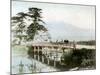 Fujiyama from Yoshiwara, Japan-null-Mounted Giclee Print