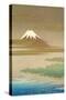 Fujiyama in the Mist-null-Stretched Canvas