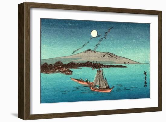 Fukeiga, Between 1900 and 1940 1797-1858-Utagawa Hiroshige-Framed Giclee Print