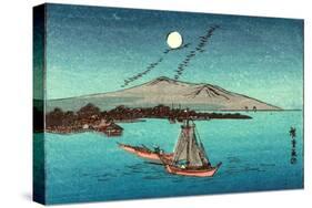 Fukeiga, Between 1900 and 1940 1797-1858-Utagawa Hiroshige-Stretched Canvas