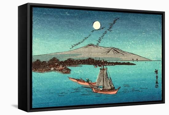 Fukeiga, Between 1900 and 1940 1797-1858-Utagawa Hiroshige-Framed Stretched Canvas