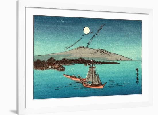 Fukeiga, Between 1900 and 1940 1797-1858-Utagawa Hiroshige-Framed Giclee Print