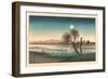 Fukeiga-Utagawa Hiroshige-Framed Giclee Print