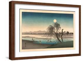 Fukeiga-Utagawa Hiroshige-Framed Giclee Print