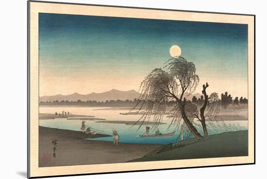 Fukeiga-Utagawa Hiroshige-Mounted Giclee Print