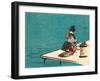 Fukeiga-Utagawa Hiroshige-Framed Giclee Print