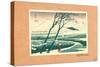 Fukeiga-Katsushika Hokusai-Stretched Canvas