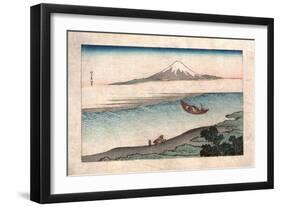 Fukeiga-Katsushika Hokusai-Framed Giclee Print