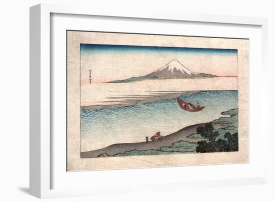 Fukeiga-Katsushika Hokusai-Framed Giclee Print