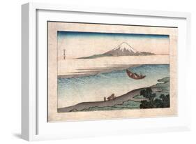 Fukeiga-Katsushika Hokusai-Framed Giclee Print