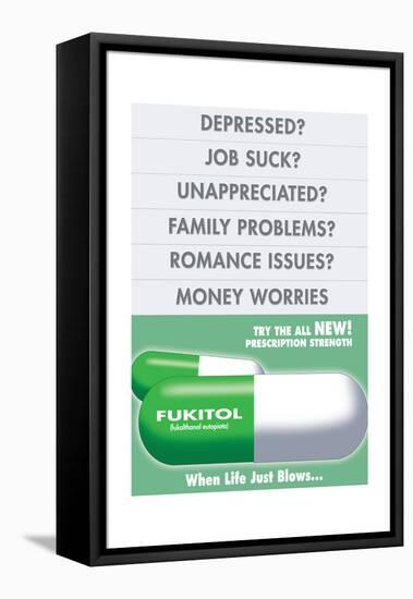 Fukitol-Noble Works-Framed Stretched Canvas