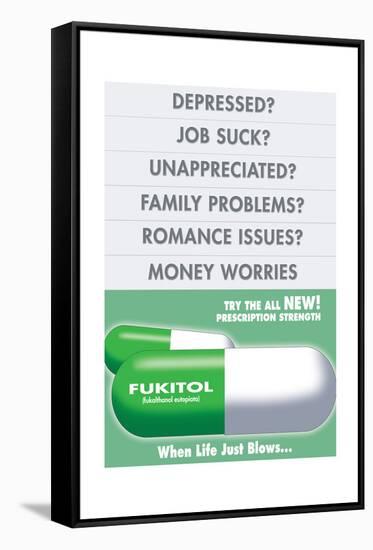 Fukitol-Noble Works-Framed Stretched Canvas