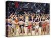 Fukuoka Sumo Competition, Entering the Ring Ceremony, Kyushu Basho, Fukuoka City, Kyushu, Japan-Christian Kober-Stretched Canvas