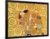 Fulfillment, Stoclet Frieze, c.1909 (detail)-Gustav Klimt-Framed Giclee Print