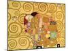 Fulfillment, Stoclet Frieze, c.1909 (detail)-Gustav Klimt-Mounted Giclee Print