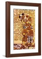 Fulfillment, Stoclet Frieze, c.1909-Gustav Klimt-Framed Art Print