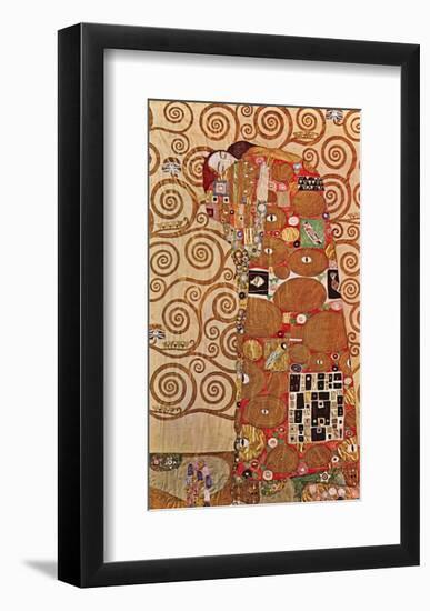 Fulfillment, Stoclet Frieze, c.1909-Gustav Klimt-Framed Giclee Print