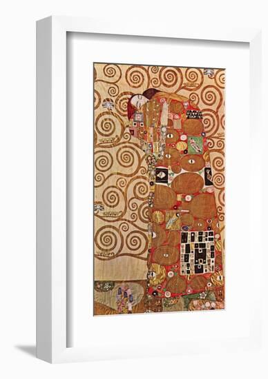 Fulfillment, Stoclet Frieze, c.1909-Gustav Klimt-Framed Giclee Print