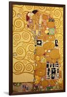 Fulfillment, Stoclet Frieze, c.1909-Gustav Klimt-Framed Giclee Print