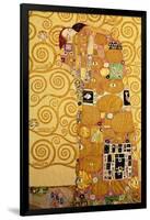 Fulfillment, Stoclet Frieze, c.1909-Gustav Klimt-Framed Giclee Print