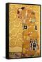 Fulfillment, Stoclet Frieze, c.1909-Gustav Klimt-Framed Stretched Canvas