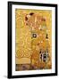 Fulfillment, Stoclet Frieze, c.1909-Gustav Klimt-Framed Giclee Print