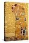 Fulfillment, Stoclet Frieze, c.1909-Gustav Klimt-Stretched Canvas