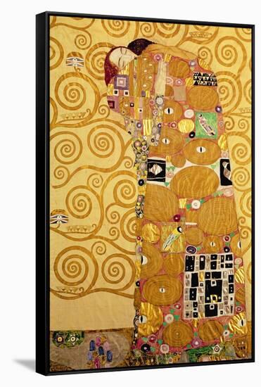 Fulfillment, Stoclet Frieze, c.1909-Gustav Klimt-Framed Stretched Canvas