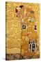 Fulfillment, Stoclet Frieze, c.1909-Gustav Klimt-Stretched Canvas