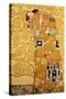 Fulfillment, Stoclet Frieze, c.1909-Gustav Klimt-Stretched Canvas